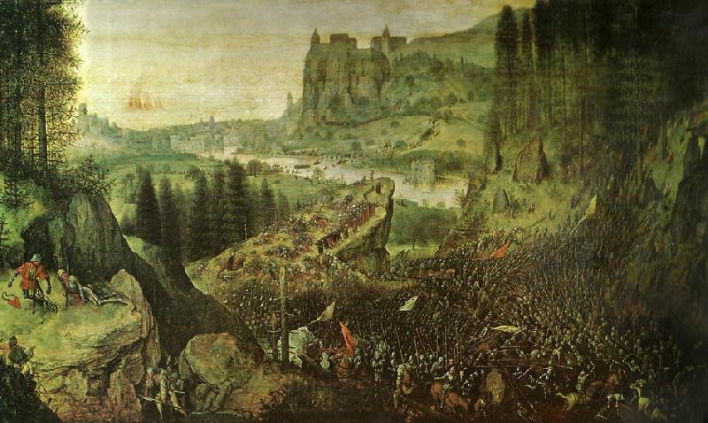 Pieter Bruegel sauls sjalvmord Germany oil painting art
